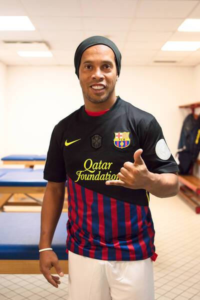 Player Photo: Ronaldinho’s Rome